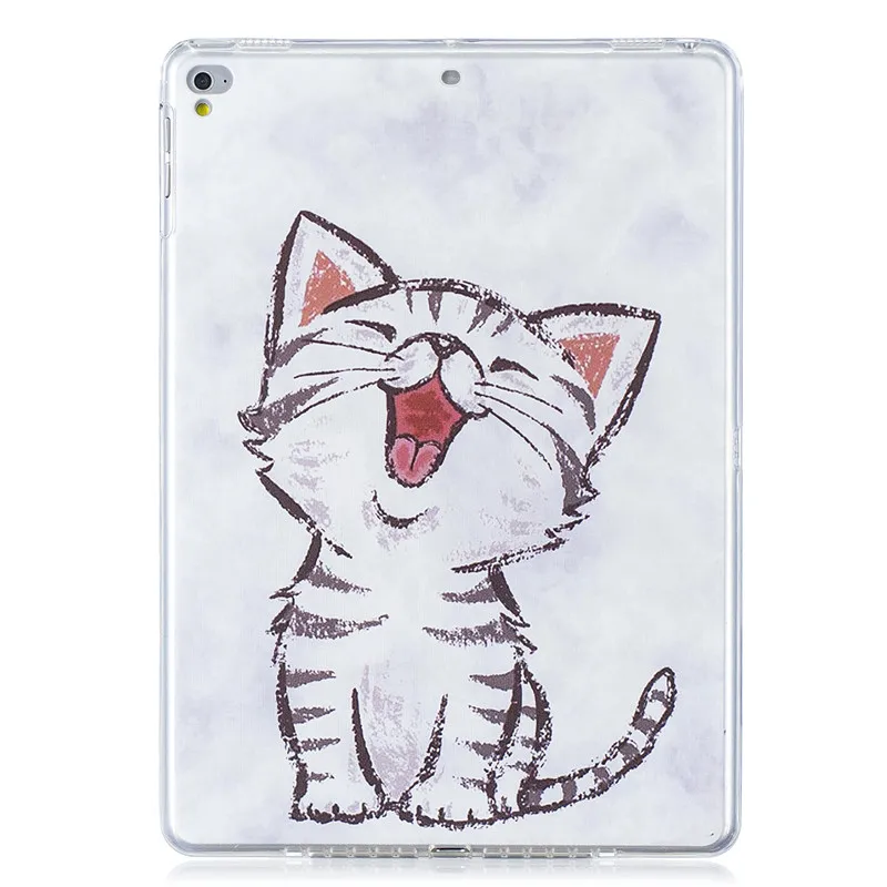 Wekays чехол для Apple IPad 9 7 дюймов 2018 Мягкий силиконовый из ТПУ с рисунком 2017 A1822 A1823