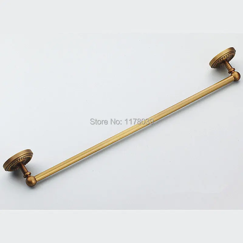 Винтажные латунные поручни для полотенец ванной комнаты Медные Поручни с