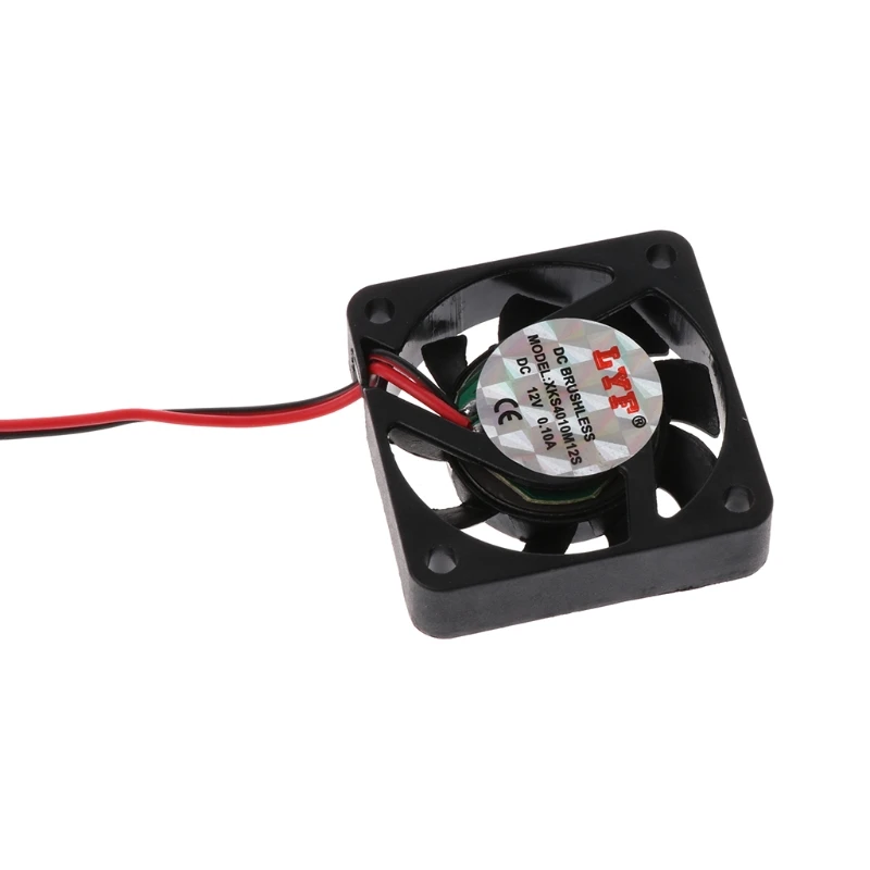 2 Pin крутой DC 12V 40mm охлаждающий вентилятор бесщеточный для VGA Видео Графика Прямая