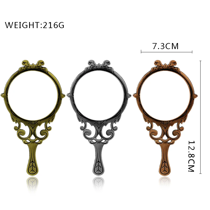 2017 Красота и чудовище зеркало Цепочки ожерелья сказка стара как ручной печатью