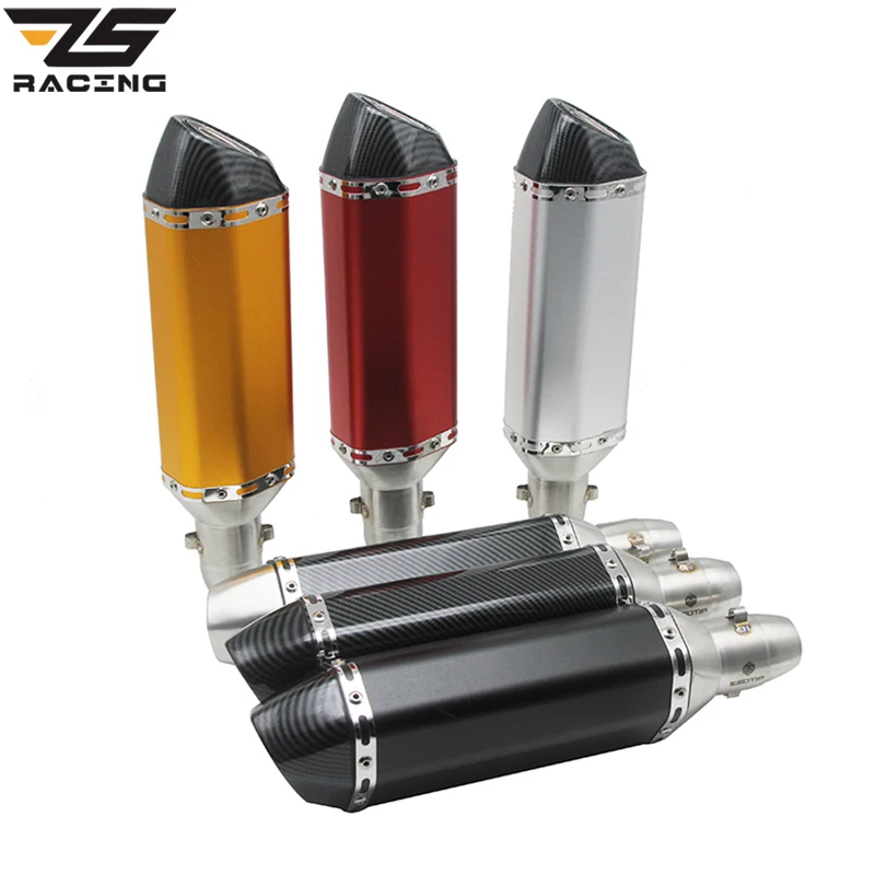 ZS Racing AK глушитель выхлопной трубы мотоцикла Echappement Moto с дБ убийца ДЛЯ crf 230 cb650f msx125