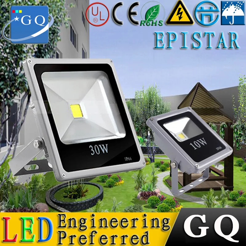 

1pcs/lot10W-100W Dimmable LED Flood Light Outdoor Waterproof Decoration Garden Spot Lighting AC 220-265V Warm White/Cool White