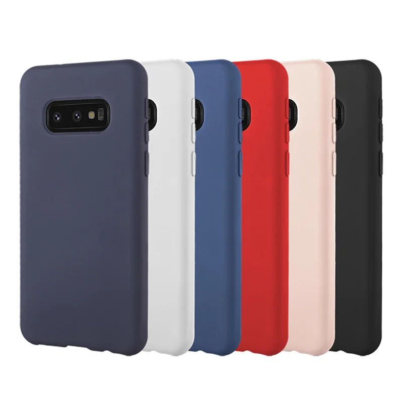 Роскошный официальный Стильный силиконовый чехол для samsung S10 E S9 S8 Чехлы Note9 Note10 Plus