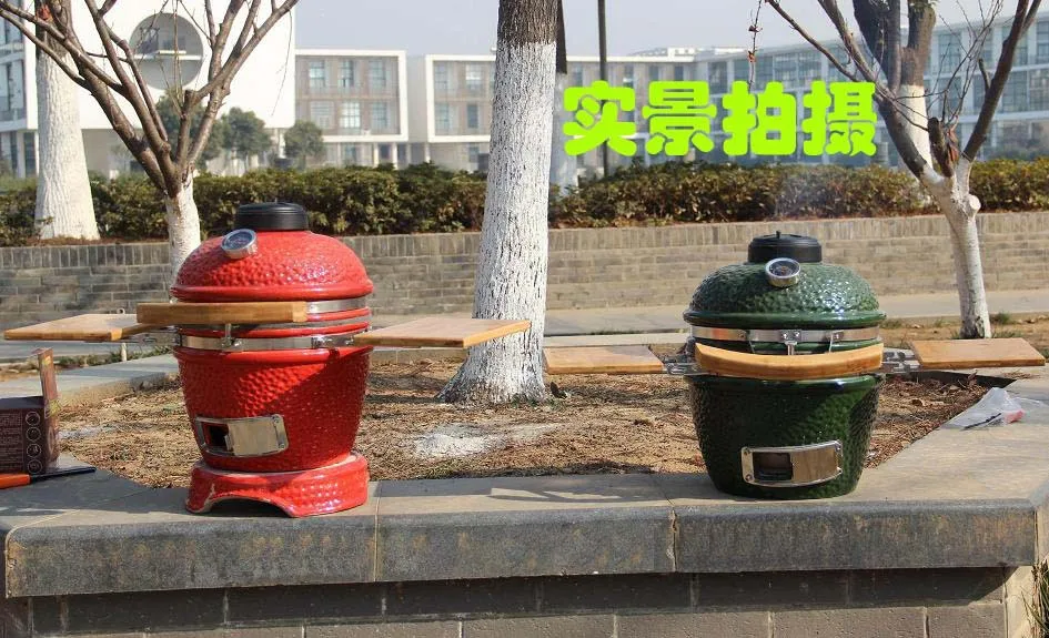 12 ''керамический круглый kamado bbq