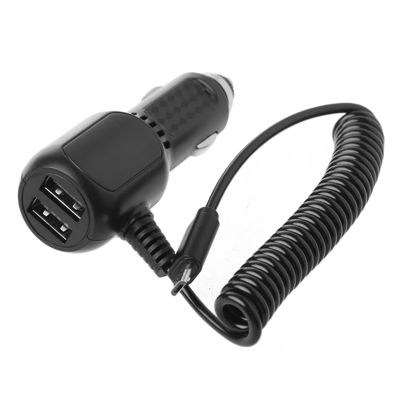 Двойной USB с одним микро-разъем быстрой зарядки от прикуривателя двойным