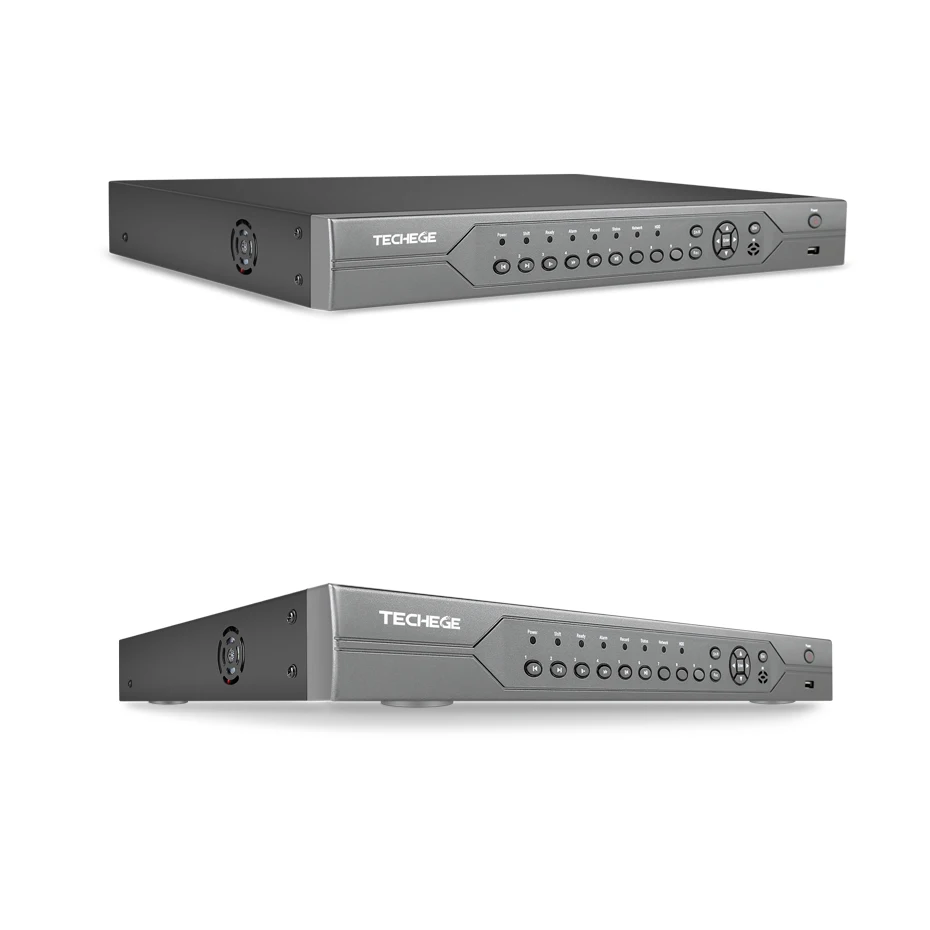 Techege 16CH 5MP POE NVR 48 В реального PoE NVR 5MP 3MP 4K Сетевой Видео Регистраторы для ip-камеры с питанием по POE P2P XMeye CCTV Системы Onvif FTP