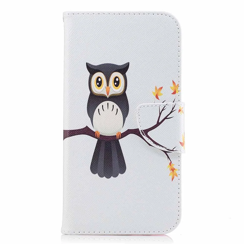 Tree Owl Чехол-книжка для Redmi Note 6 с изображением панды дерева из искусственной кожи для Xiaomi POCO F1 A2 Lite Redmi Note 5 Pro 5A Redmi 6 6A Funda Cover B116 - Цвет: Tree Owl