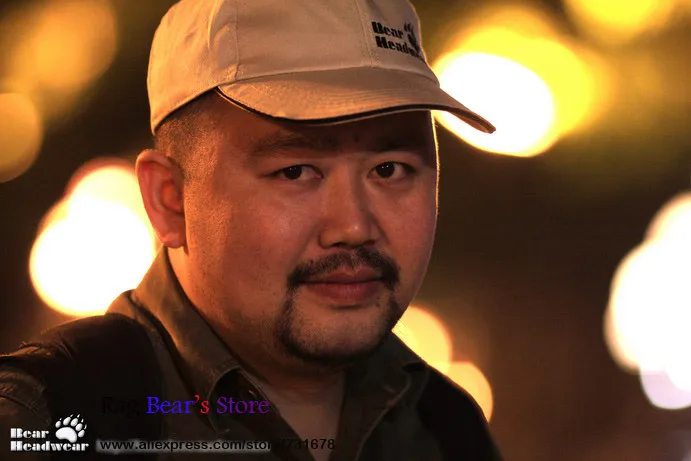 Мужская хлопковая бейсболка с надписью Медвежья Лапа | Аксессуары для одежды