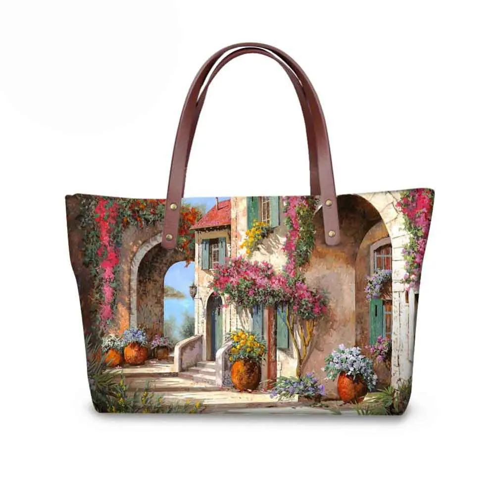 Женская сумка тоут из неопрена с объемным рисунком Звездная ночь|Сумки ручками| |