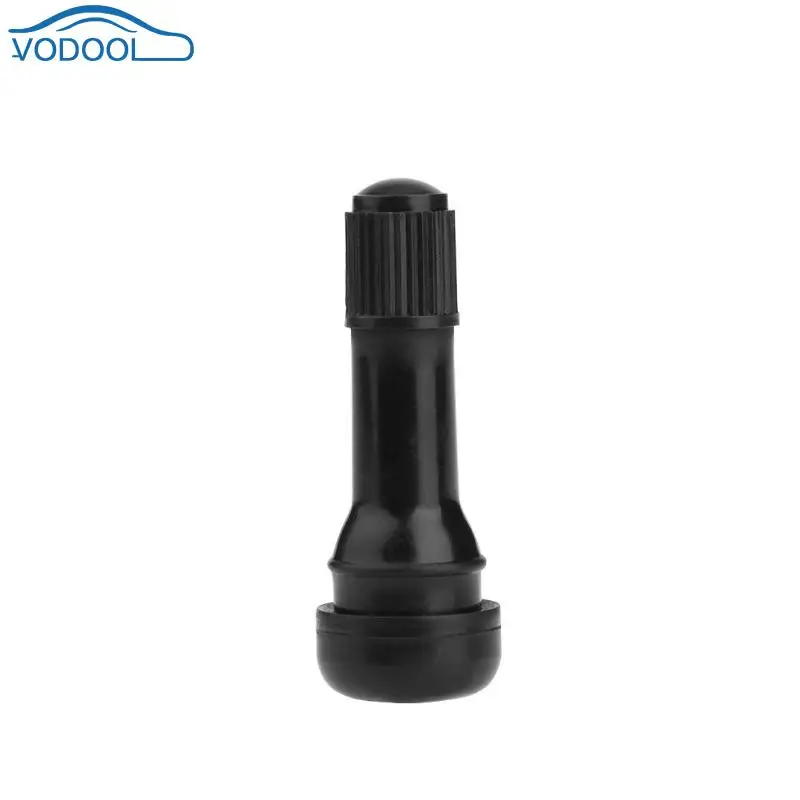 VODOOL 1 шт./4 шт. черные защелкивающиеся резиновые бескамерные шины TR438 клапаны для