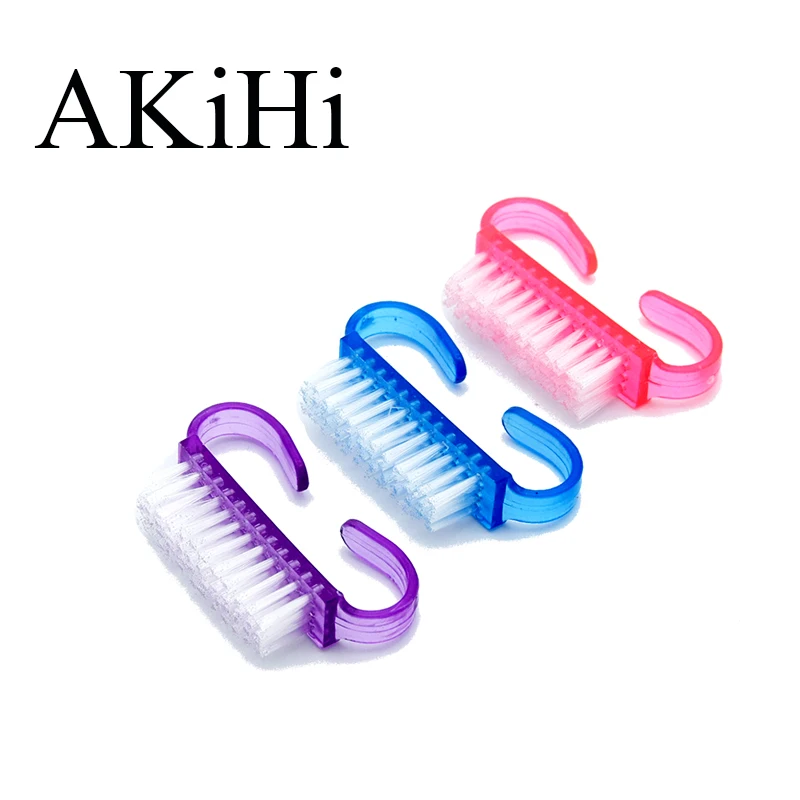 10 шт. кистей для очистки ногтей AKiHi пылезащитные средства удаления | Красота и