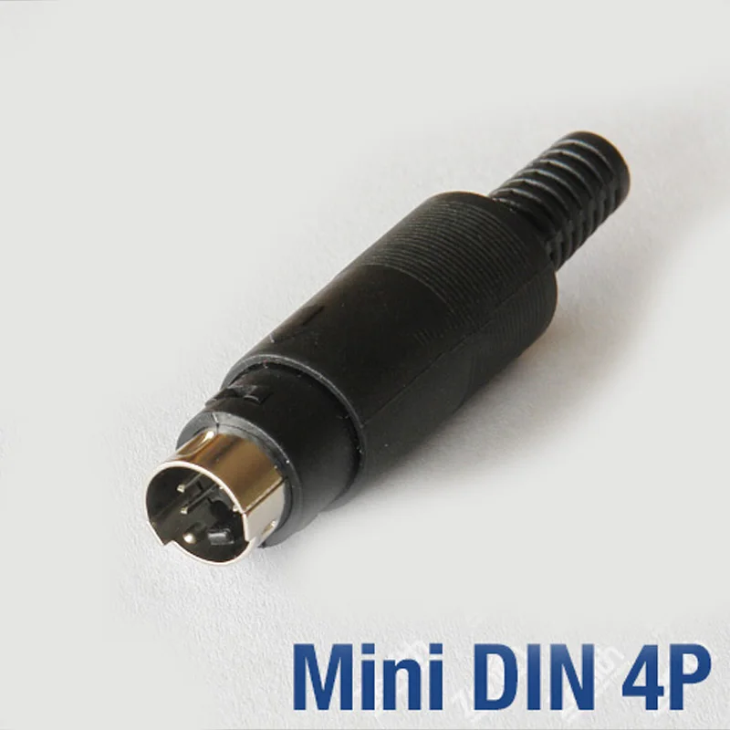 

GuSuo 3PCS MINI DIN 4P - 8P Male MIDI Data Audio Cable Adapter Plug 4 5 P 6 8 PIN Mini DIN Solder Connector S-Video Plug