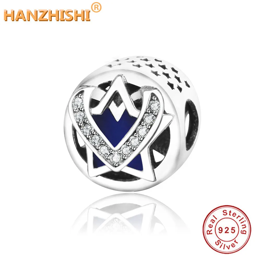 Браслет Pandora Charms бусины из стерлингового серебра 925 подарок на день Святого Валентина DIY ювелирные изделия для женщин Grlfriend Berloque - Цвет: PP0639