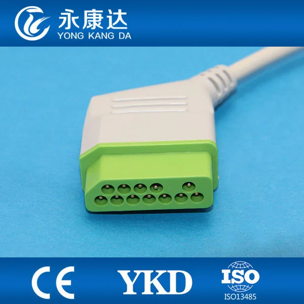 JC-906P Nihon kohden ecg кабель для багажника 3/6 светодиодов |