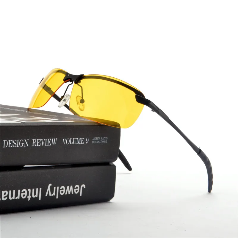 Очки ночного видения MINCL для вождения очки водителя антибликовые желтые