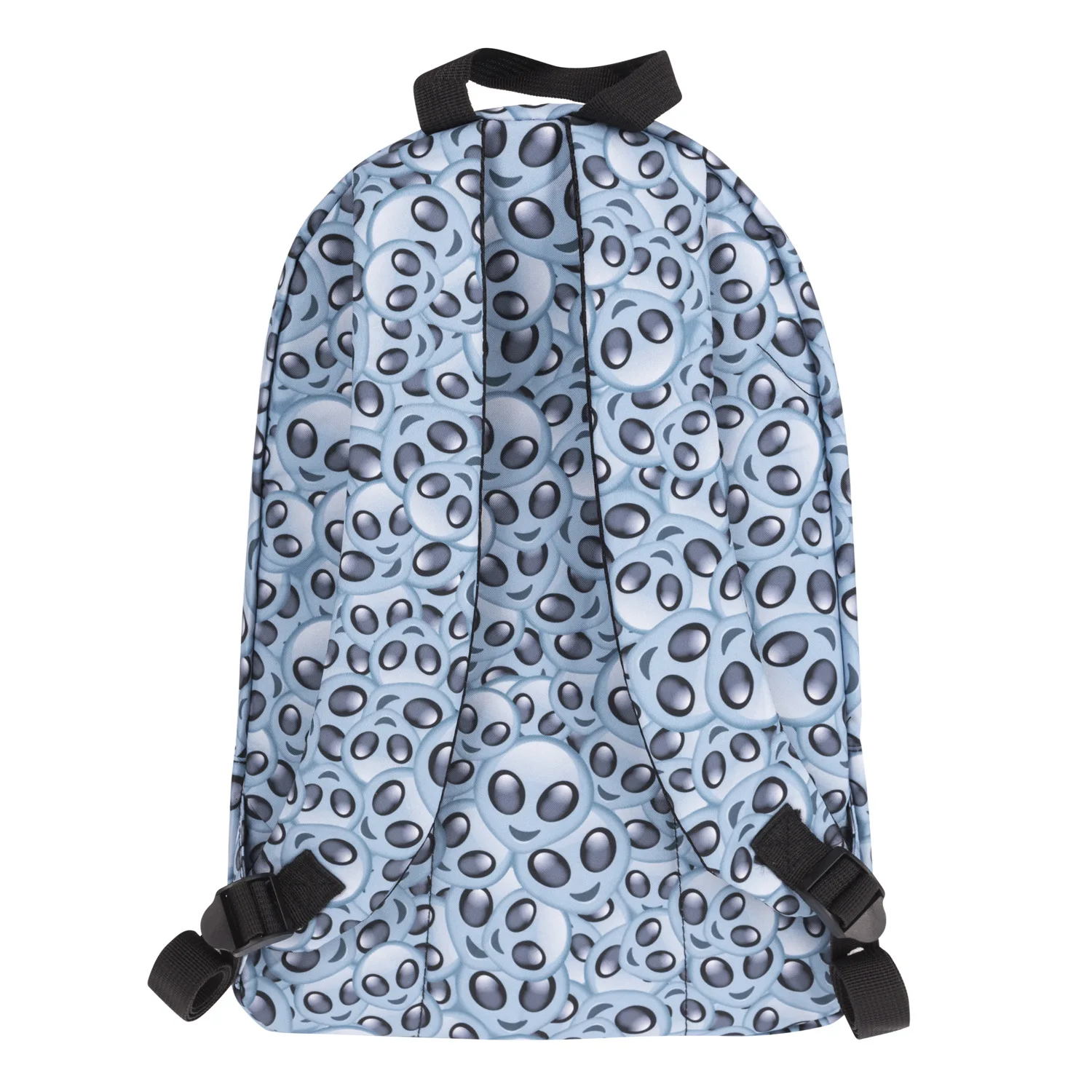 Mallrat Alien emoji крем 3D печати рюкзак Mochila Рюкзаки для подростков Обувь девочек SAC DOS |