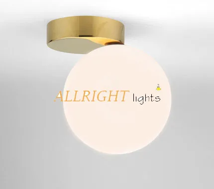LED round glass indoor wall lamp For home interior lighting Living room decoration sconce | Лампы и освещение