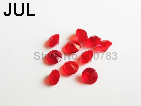 5 мм подвески из камня плавающие медальоны Красные Подвески июль|birthstone charms|floating