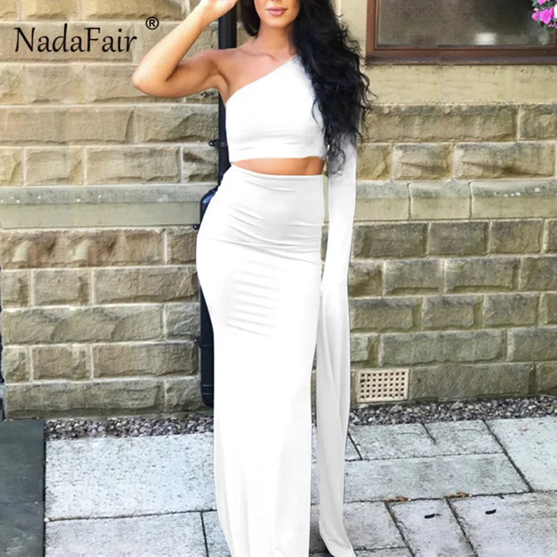Ажурные Сексуальные Клубные вечерние платья Nadafair женские облегающие Макси с