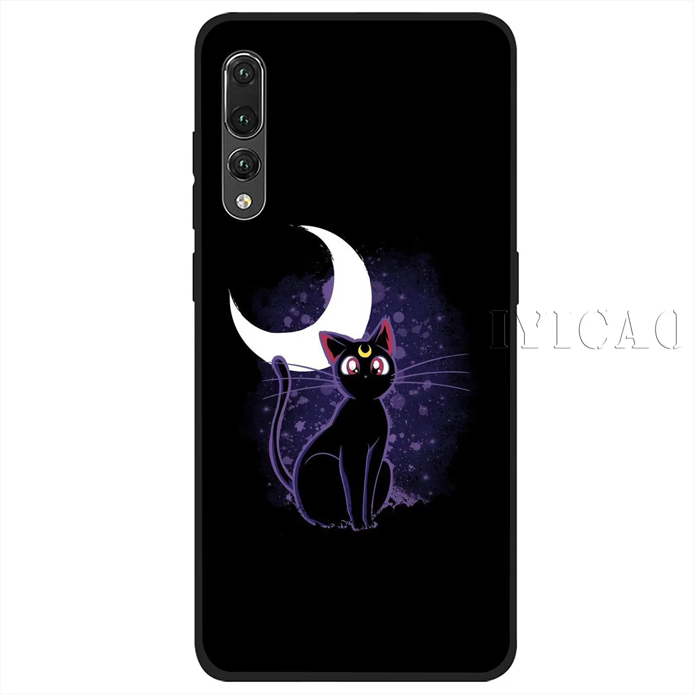 Мягкий чехол IYICAO Sailor Moon Mercury для Huawei P30 P20 Pro P10 P9 P8 Lite Mini 2017 2016 2015 P smart Z 2019 |