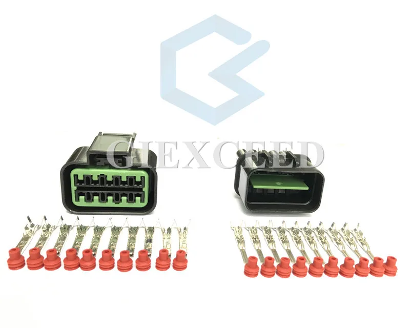 10-контактный PB625-10027 PB621-10020 автомобильный разъем гнездо-штекер водонепроницаемый светильник для автомобилей