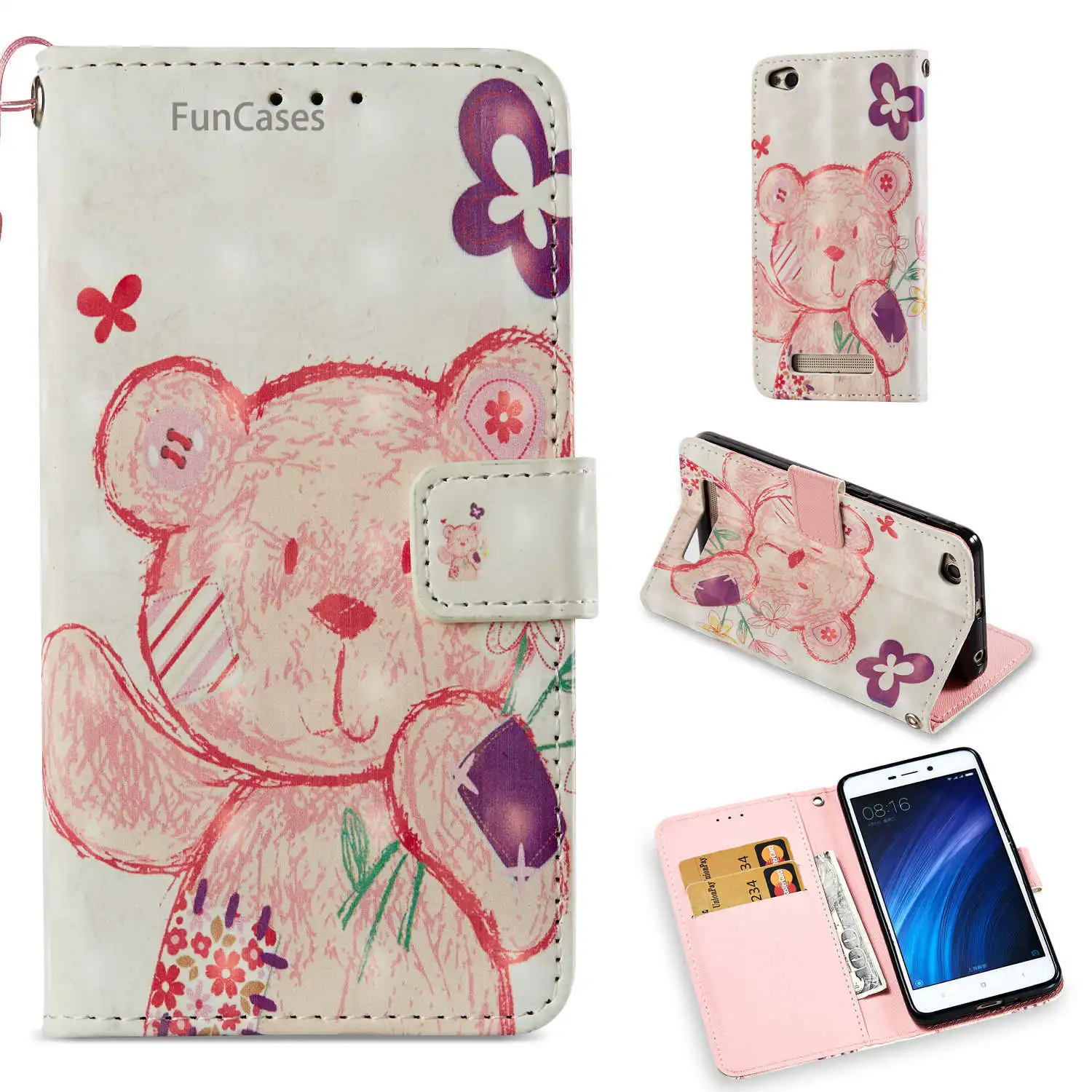 Окрашенный Сова флип чехол для телефона СПС Funda Redmi 4A мягкая ТПУ задняя крышка