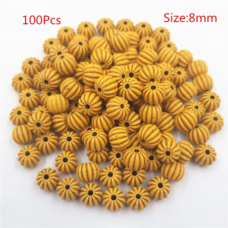 Лидер продаж 8 мм 100 шт./лот акриловые бусины россыпью сделай сам для изготовления