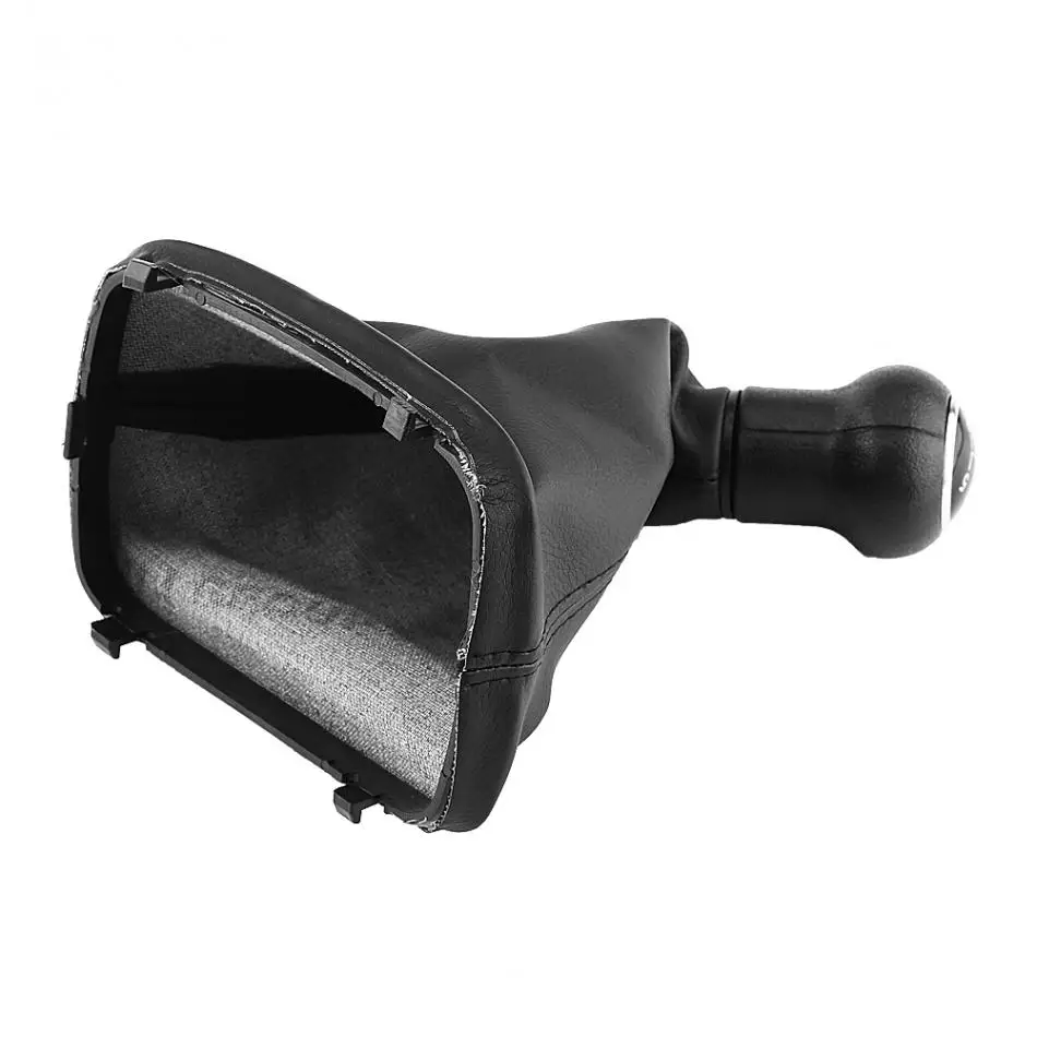 5 скоростей Ручка Переключения рулевого механизма автомобиля Gearstick Gaiter Boot Kit для