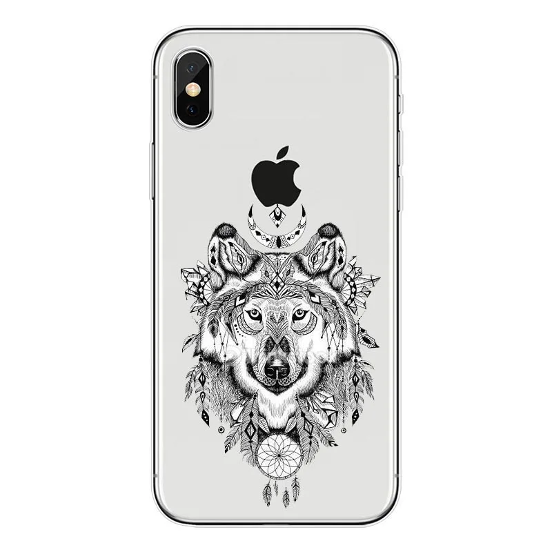 Мягкие силиконовые чехлы Totem с рисунком животных слона совы кота для iphone 11 11pro MAX 7 6