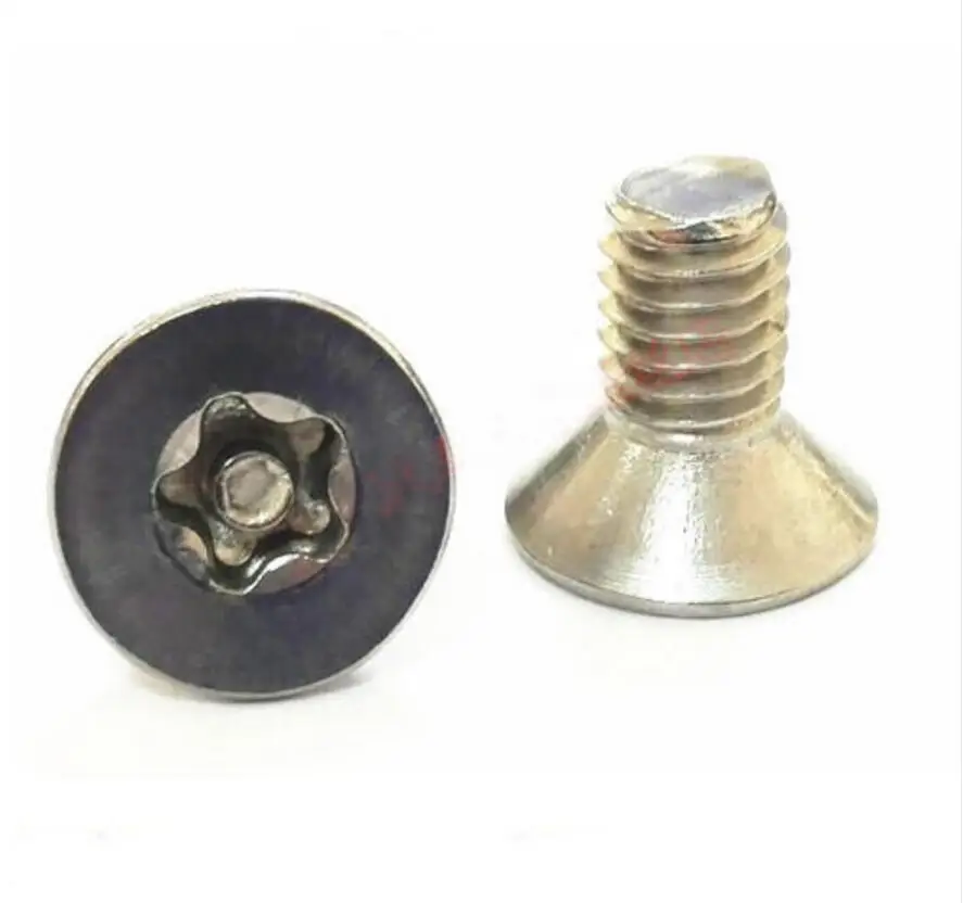 Пятиконечная звездообразная розетка M5 с потайной головкой со стоечными винтами