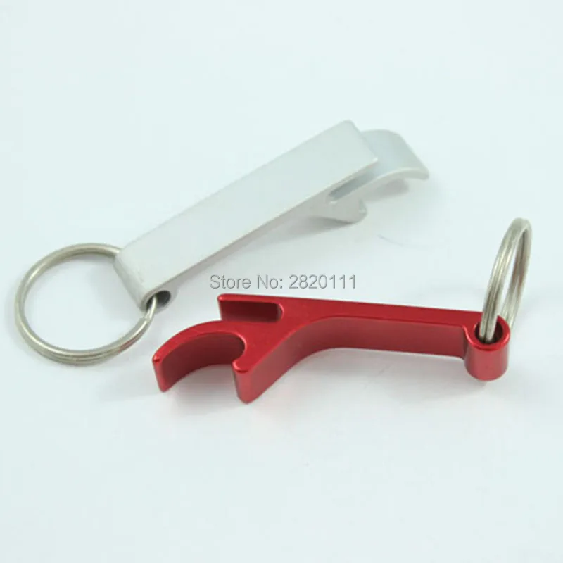 Оптовая продажа 12 шт. открывалка для пивных бутылок брелок алюминиевая банок