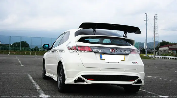 Автомобильные аксессуары Тип R VTX Стиль углеродного волокна GT Спойлер глянцевое