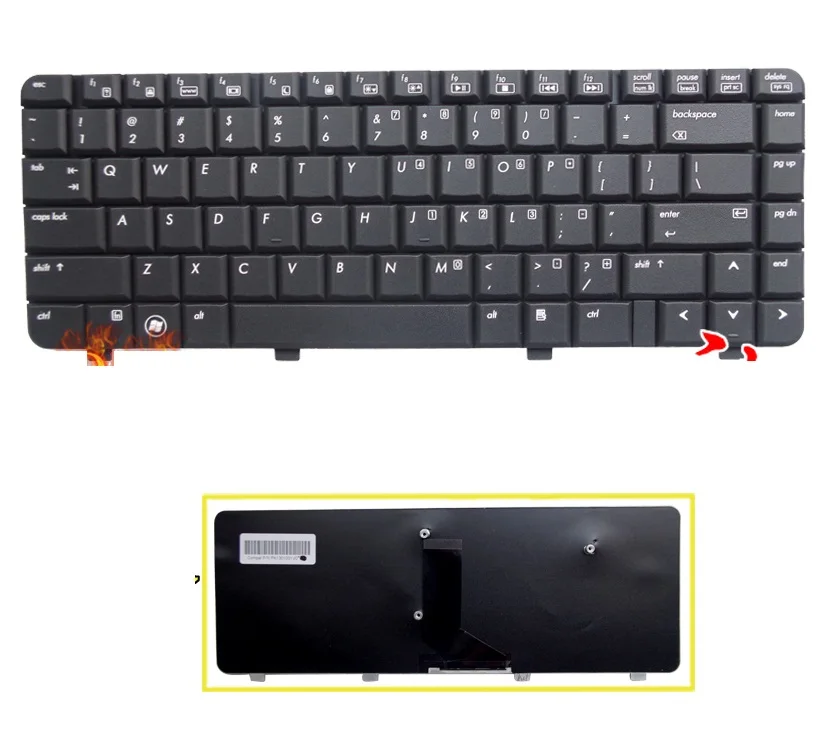 

SSEA New US Keyboard For HP Compaq Presario G7000 C700 C727 C729 C730 C769 Laptop