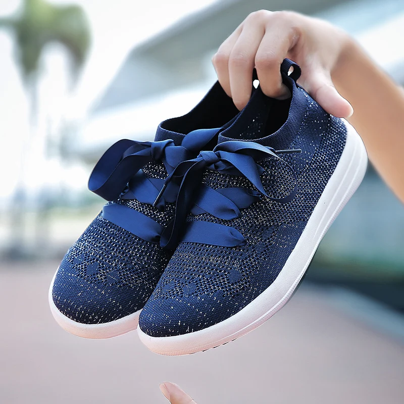 Sock Women Running Shoes women's 2018 Sport Sneakers Socks Woman Athletic Breathable Walking sports Footwear girl | Спорт и