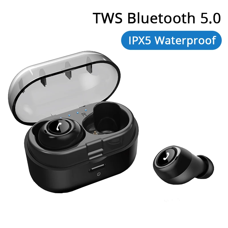 Новые TWS беспроводные наушники Bluetooth 5,0 наушники спортивные 3D стерео гарнитуры наушники с микрофоном Автоматическое Сопряжение для Andorid xiaomi