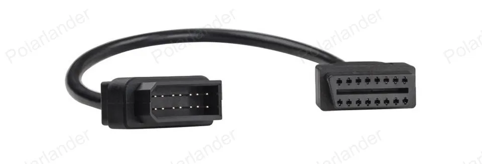 Бесплатная доставка OBD 2 Интерфейс диагностический Соединительный адаптер
