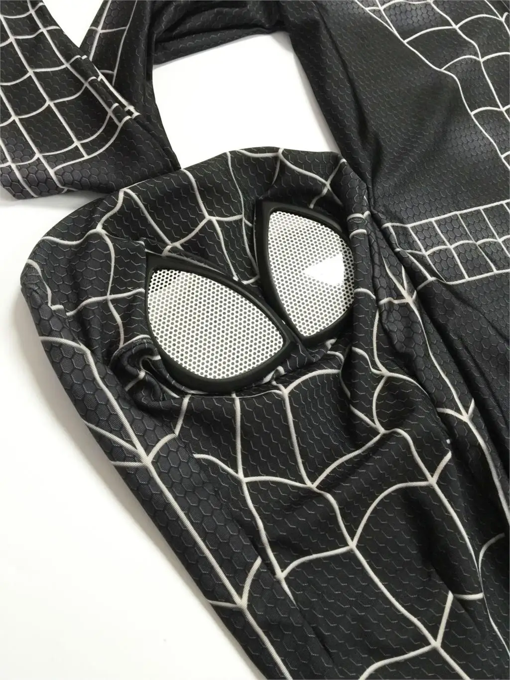 Красный черный костюм Человека паука костюмы одежда для взрослых косплей лайкра