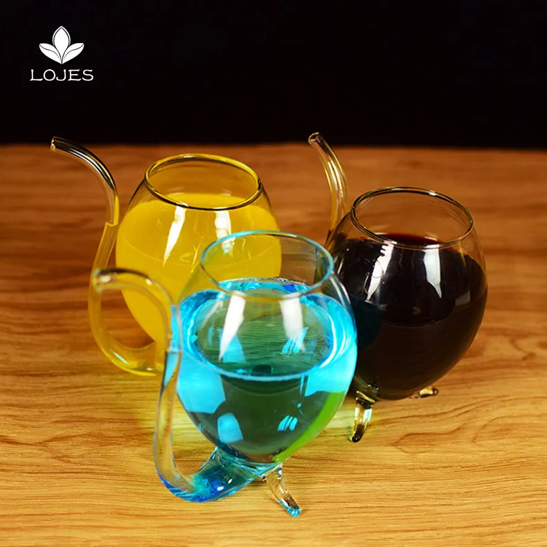 Пивные Принадлежности для бара 300 мл бокал пива красного вина с питьевой трубкой