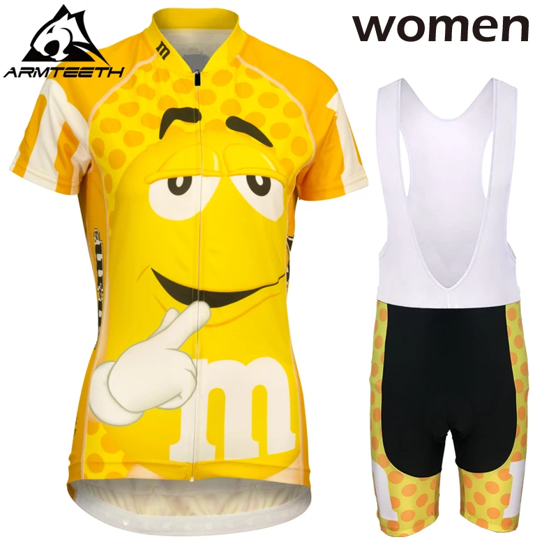 Горячая 2017 Для женщин короткий рукав Велоспорт комплект горный велосипед