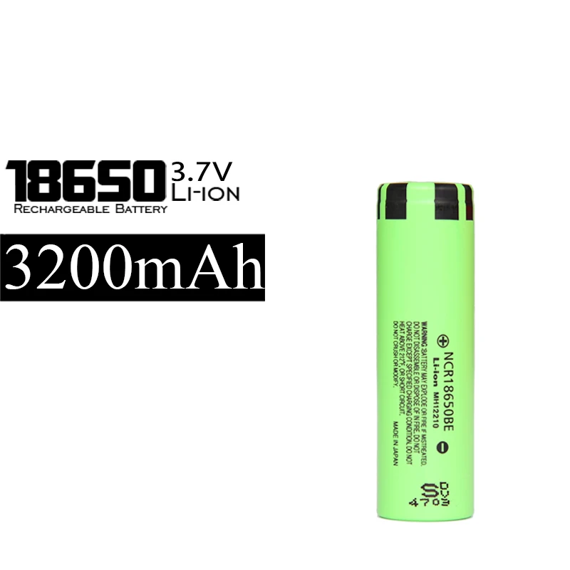 4 X батареи 18650 3 7 v Li Ion 3200mah аккумуляторная батарея для Panasonic NCR18650|3.7v li-ion|3.7v li-ion