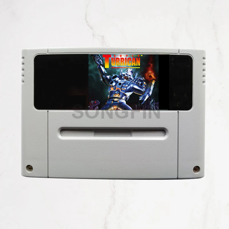 Super Turrican / 2 16 бит 46 Pin Супер игровой Картридж для PAL версия консоли | Электроника
