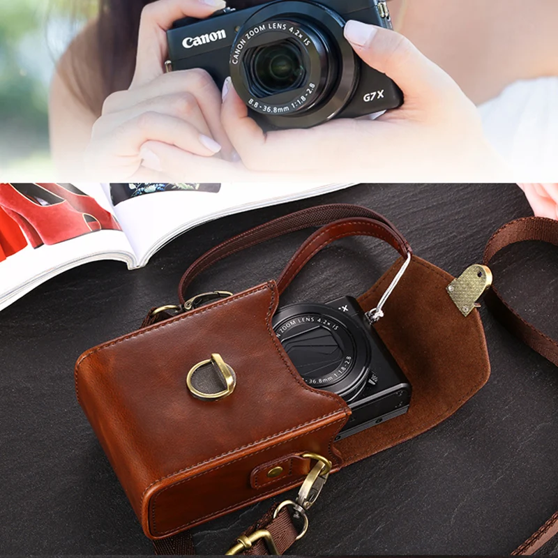 Высокое качество PU сумка для камеры кожаный чехол Canon IXUS 285 265 245 240 230 220 190 185 182 180 177