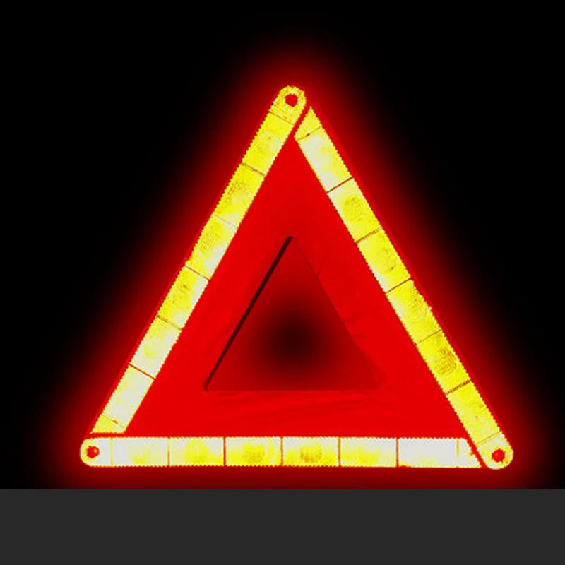Highway Parking Emergency Notice Reflective triangle warning sign for parking safety Warning Board Road Sign | Автомобили и