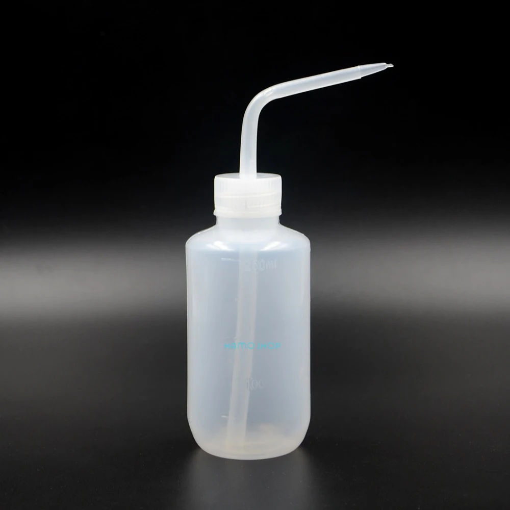 

1pcs 250ml Plastic Tattoo Green Soap Cleaning Wash Washing Squeeze Bottle Lab Clear