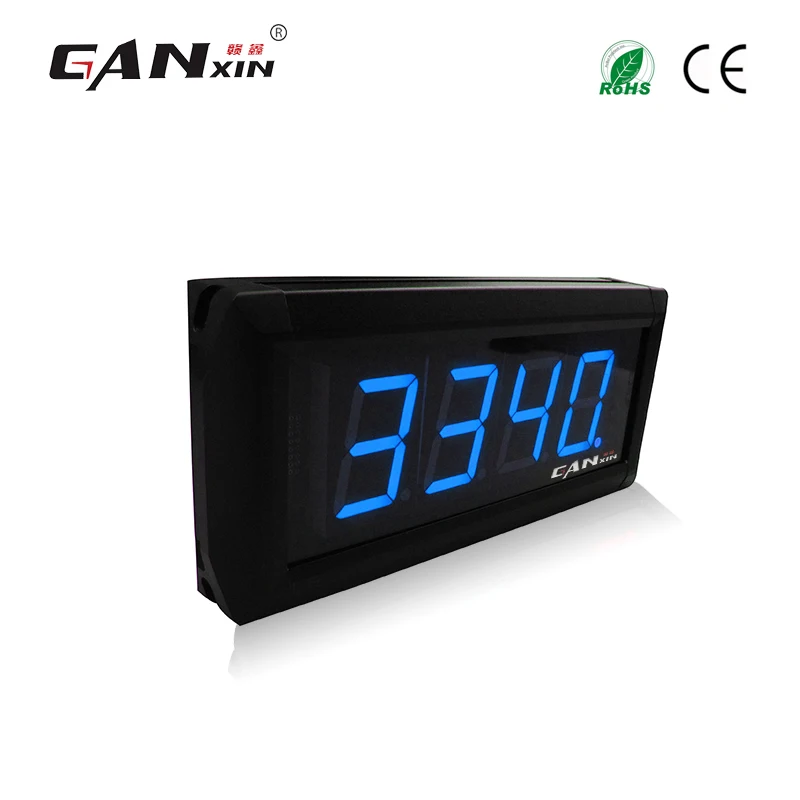 [Ganxin] 1 8 дюймовый 4-значный низковольтный светодиодный счетчик для продажи таймер