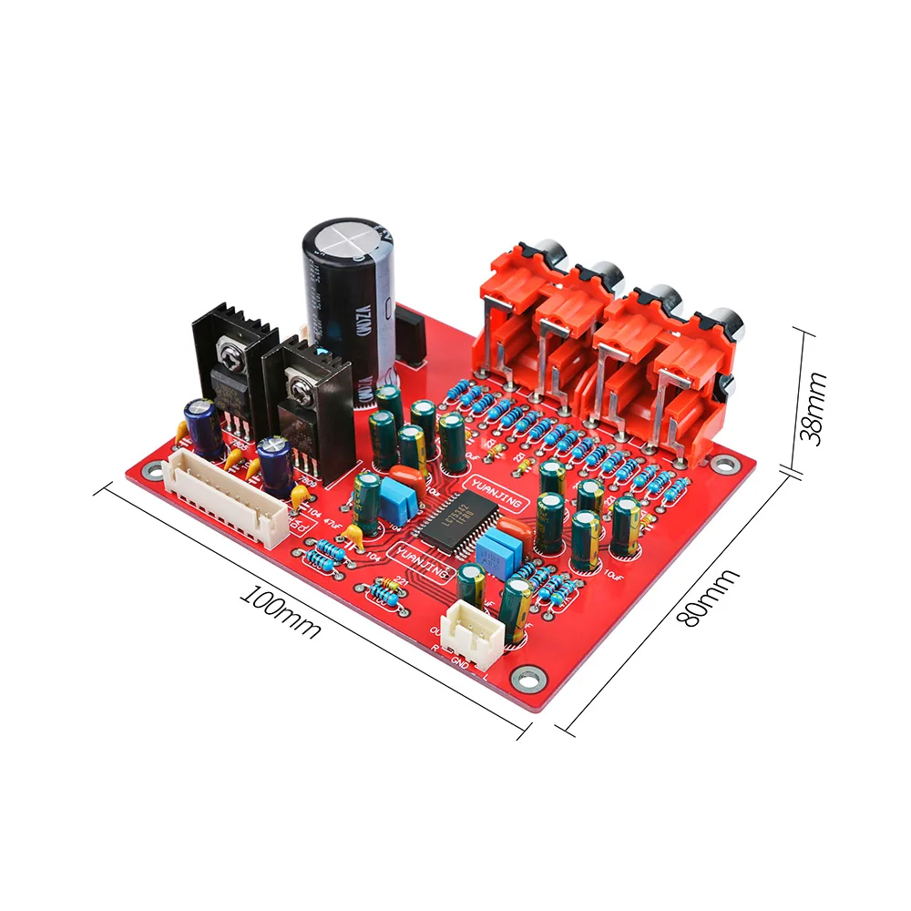 Пульт дистанционного усилителя AIYIMA LC75342 Tone Board ЖК дисплей 4 полосный аудиовход