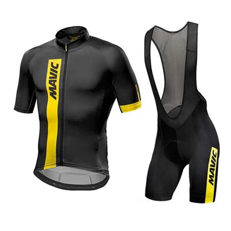 2018 MAVIC team Мужской комплект для велоспорта летняя велосипедная одежда мужская Maillot