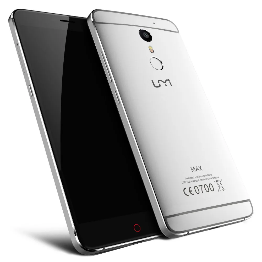 Umidigi UMI Макс смартфон 5 inchMediaTek Helio P10 Octa Core Android 6 0 4000 мАч 3 ГБ + 16 13MP 1080 P отпечатков