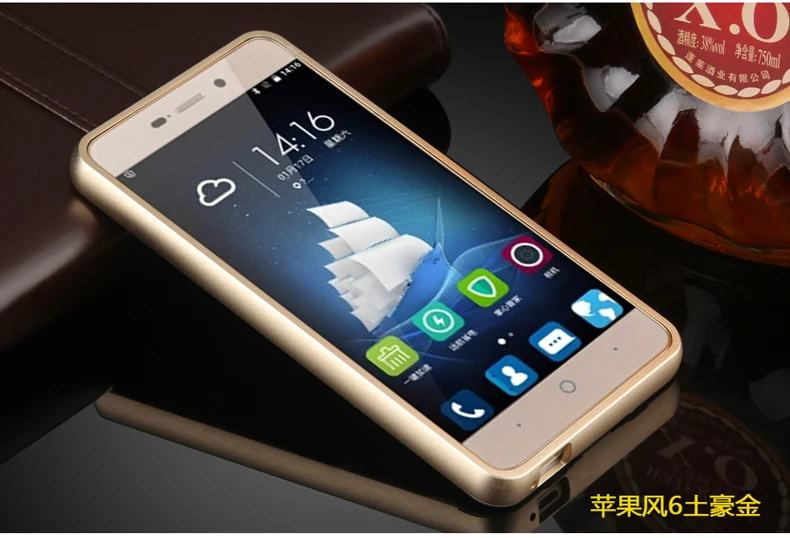 Чехол для zte Blade X3 с металлической алюминиевой рамкой, зеркальный акриловый чехол для zte Blade X3 D2 t620, защитный чехол для мобильного телефона s 5,0"