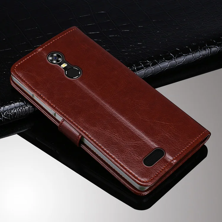 Роскошный Ретро бумажник флип-чехол из искусственной кожи для Fundas Oukitel C8 5 дюймов
